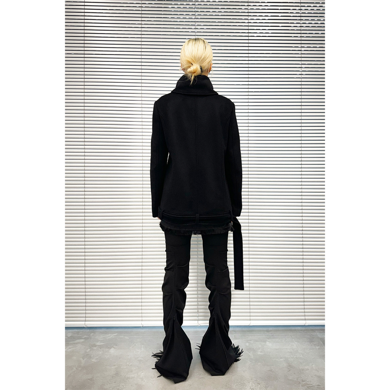KNEE-TUCK PANTS