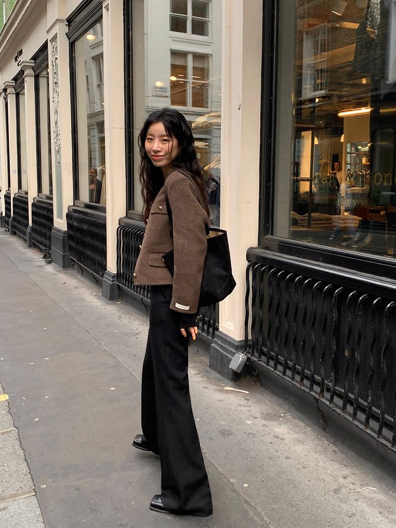 [MADE] Benne wool handmade tweed jacket