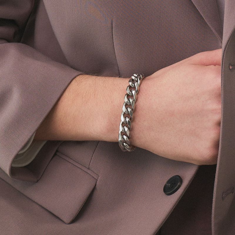 Men's Buckle Bracelet Stainless Steel Chain_CLEF OG No.1 BRC