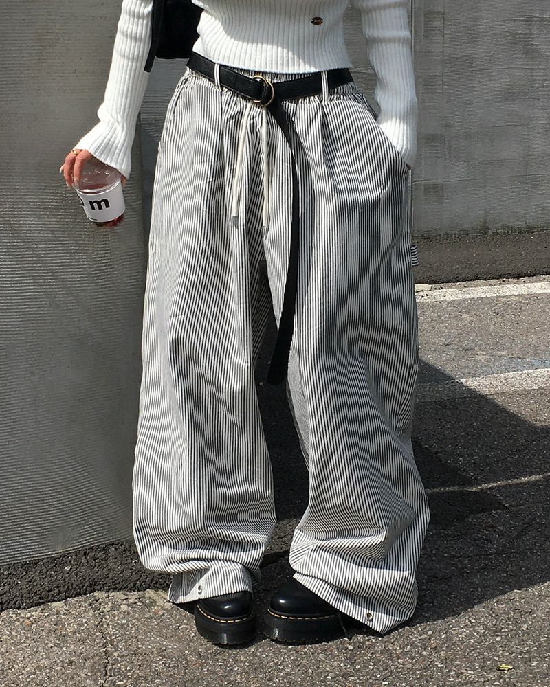 BEIDELLI（ベイデリー）の「ラグビースナップストライプカーゴパンツ（Pants）」