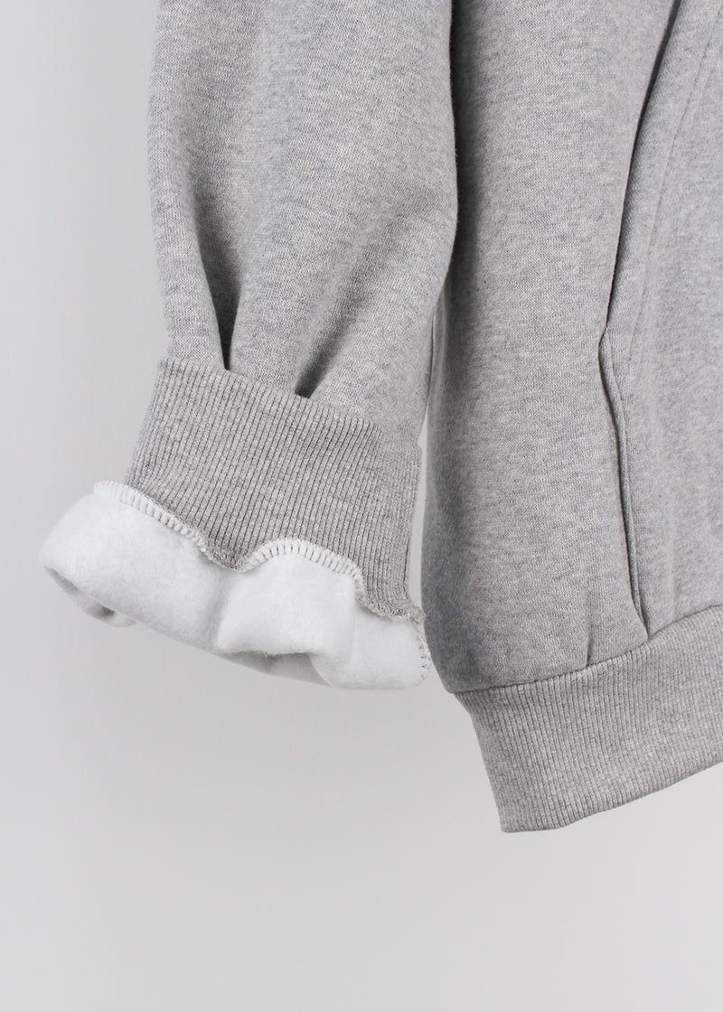 ANGEL FUR HOOD ZIP-UP
