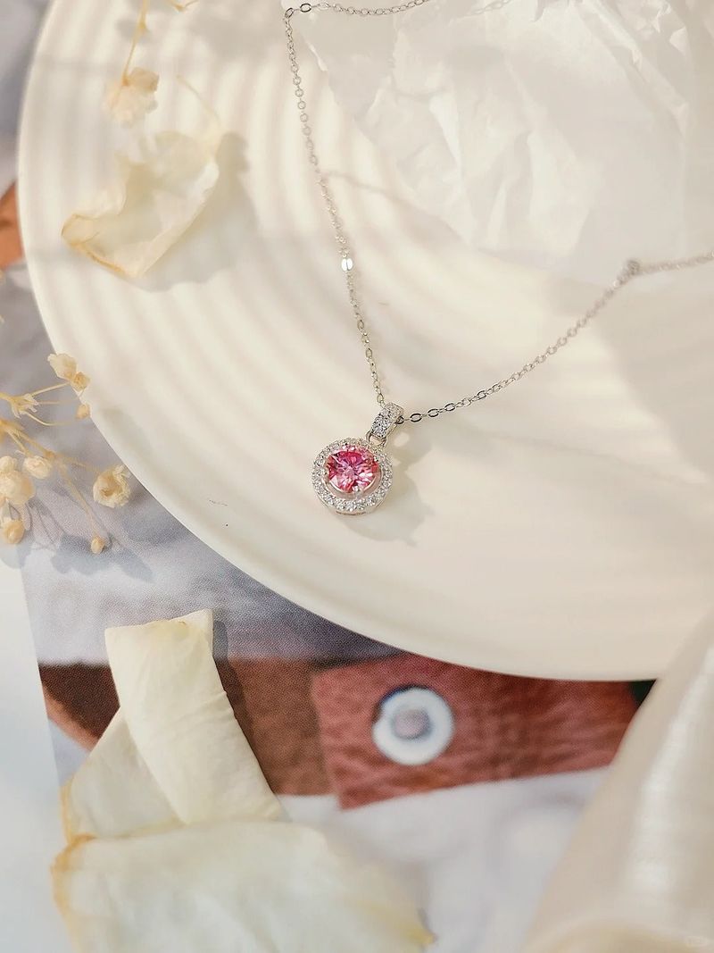 CANDICE(キャンディス)の「Very daily pink diamond necklace(Accessories)」