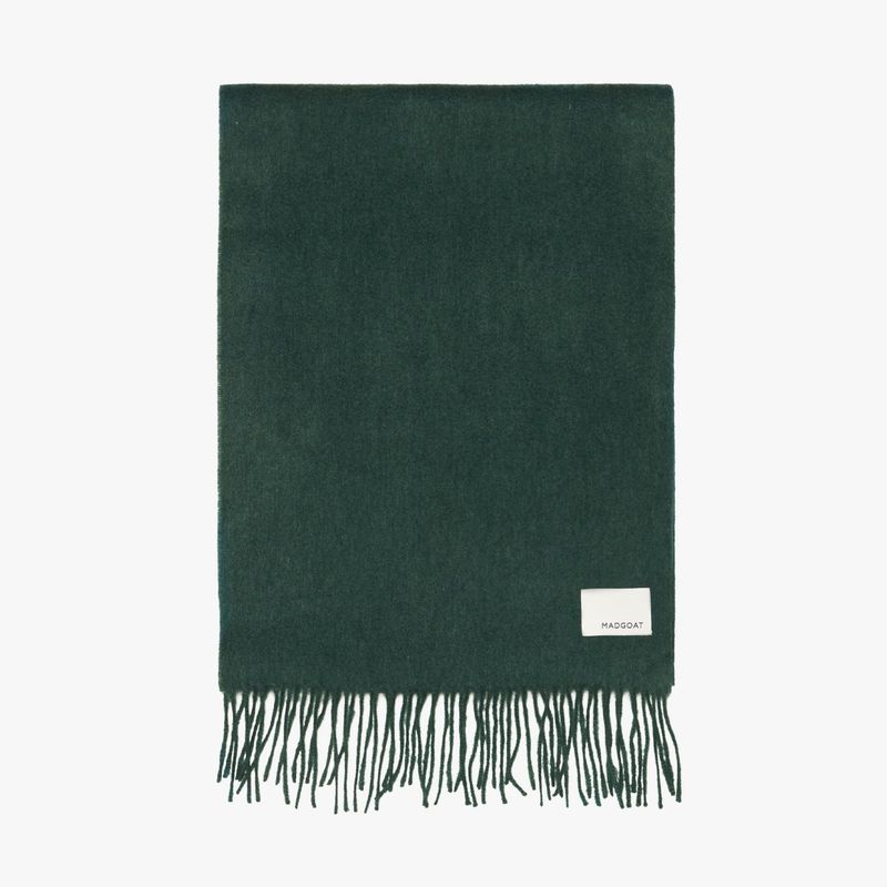 MADGOAT(マッドゴート)の「Wool Woven Scarf Solid_Green(Fashion Accessories)」