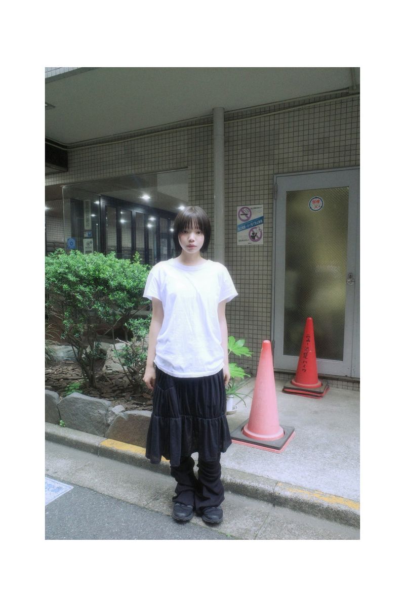 rush shirring skirt pt (2color)