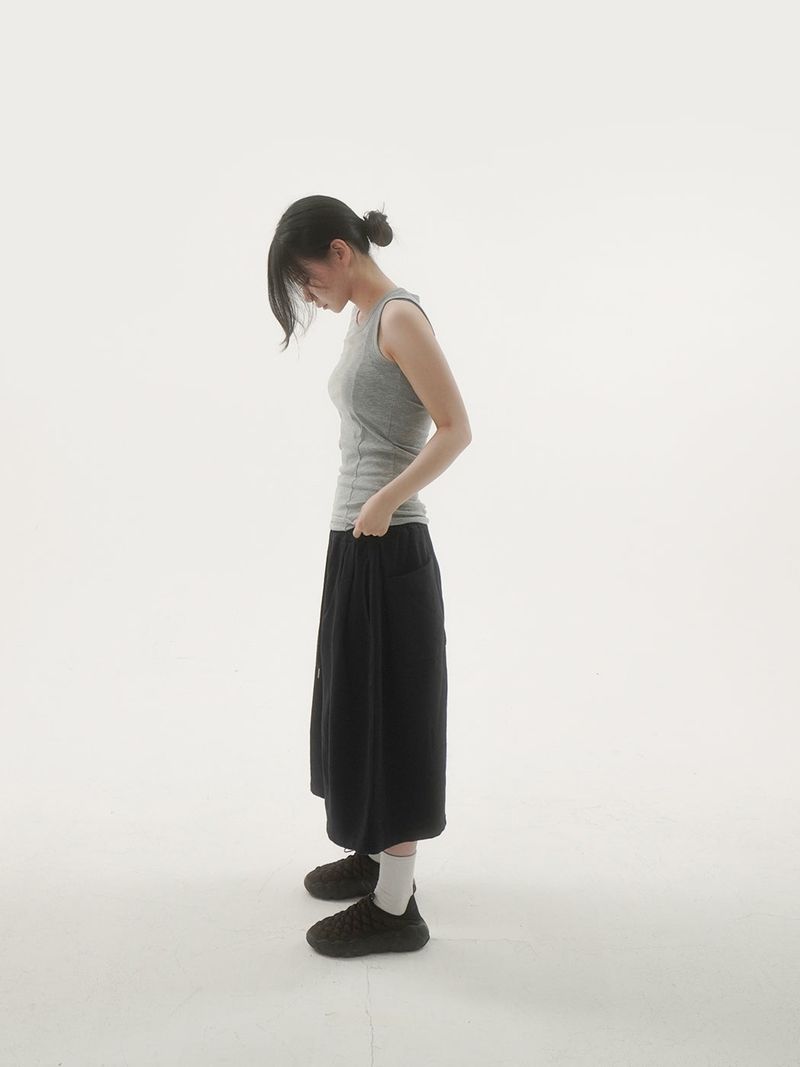 Ribble ribbed sleeveless -4C