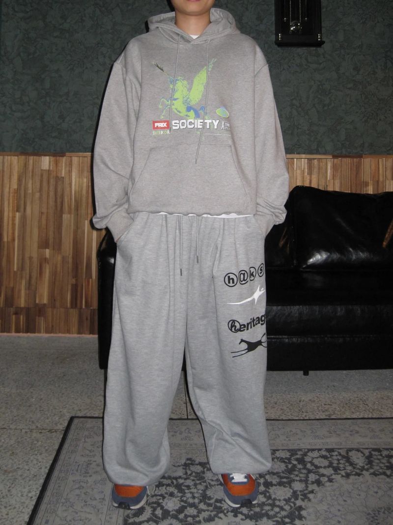 Lighting Wide Sweatpants (3 Colors)
