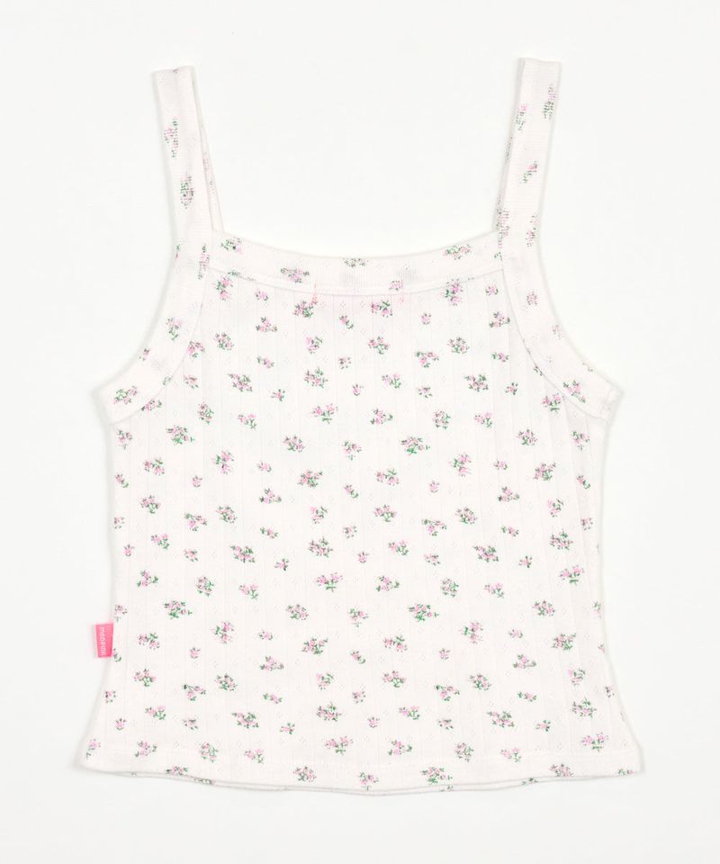 FLORAL SLEEVELESS