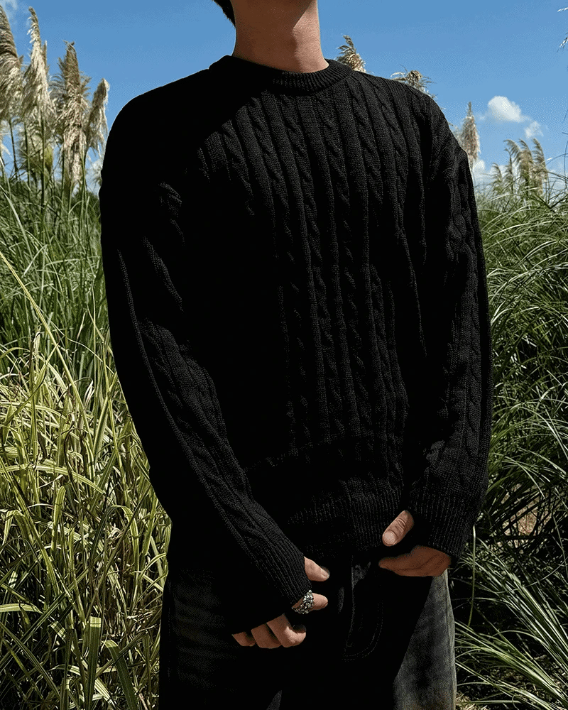 NOCELCOZY（ノセルコジー）の「Hand warmer Cable Hatchet Knit 6 colors（Tops）」