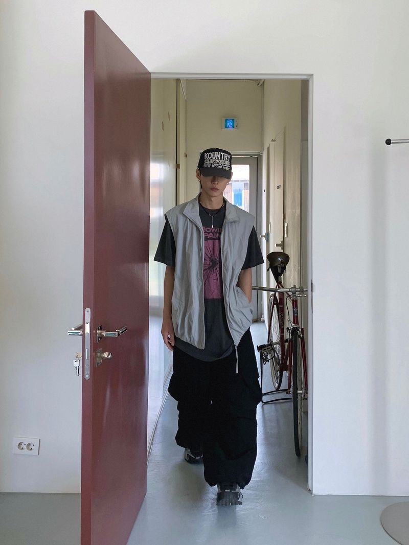 ファービットアンバランスカーゴバルーンパンツ 6C