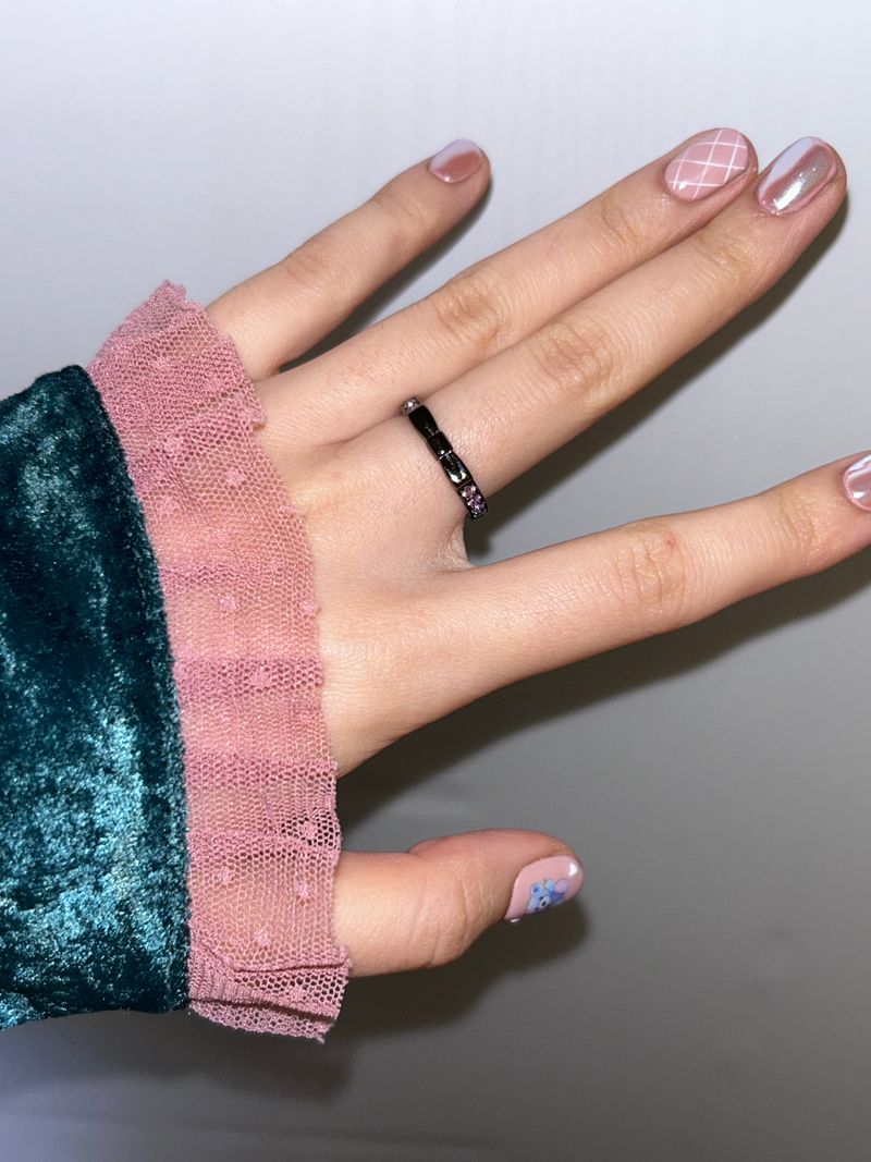 Petit Bow RIng(Plated)
