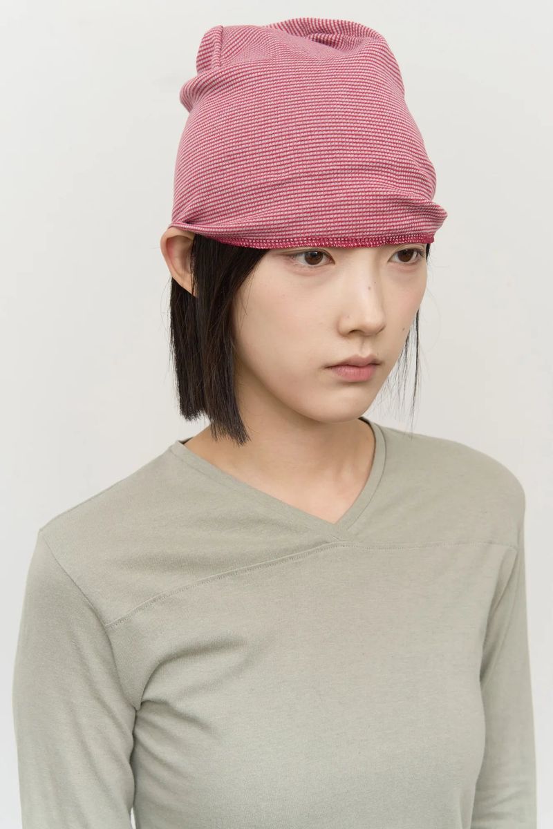 HIFIFNK（ハイファイファンク）の「Bas Stripe Waffled Beanie（Hats）」