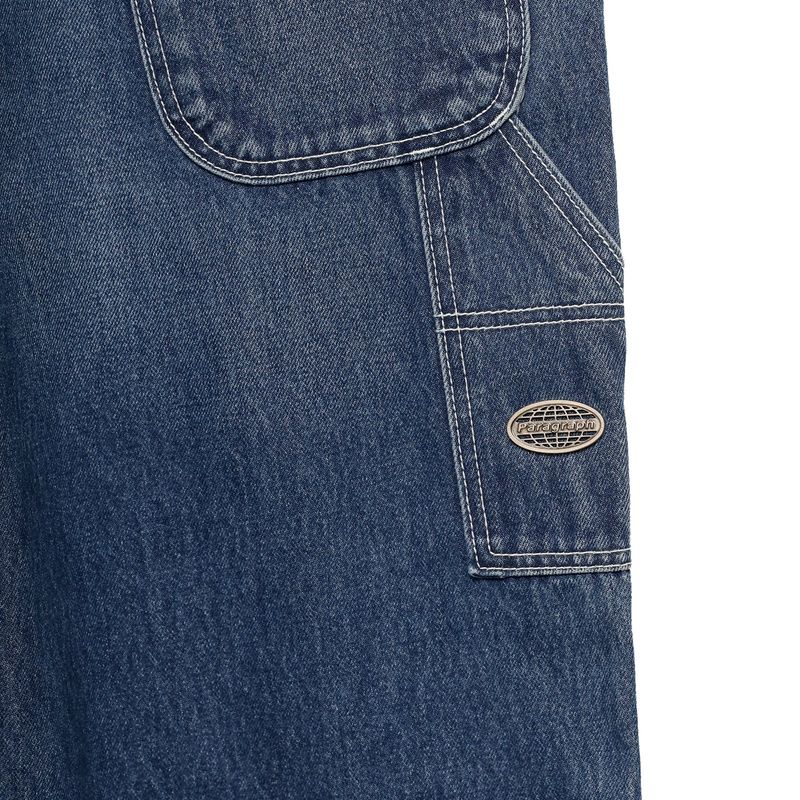DOUBLE KNEE DENIM PANTS