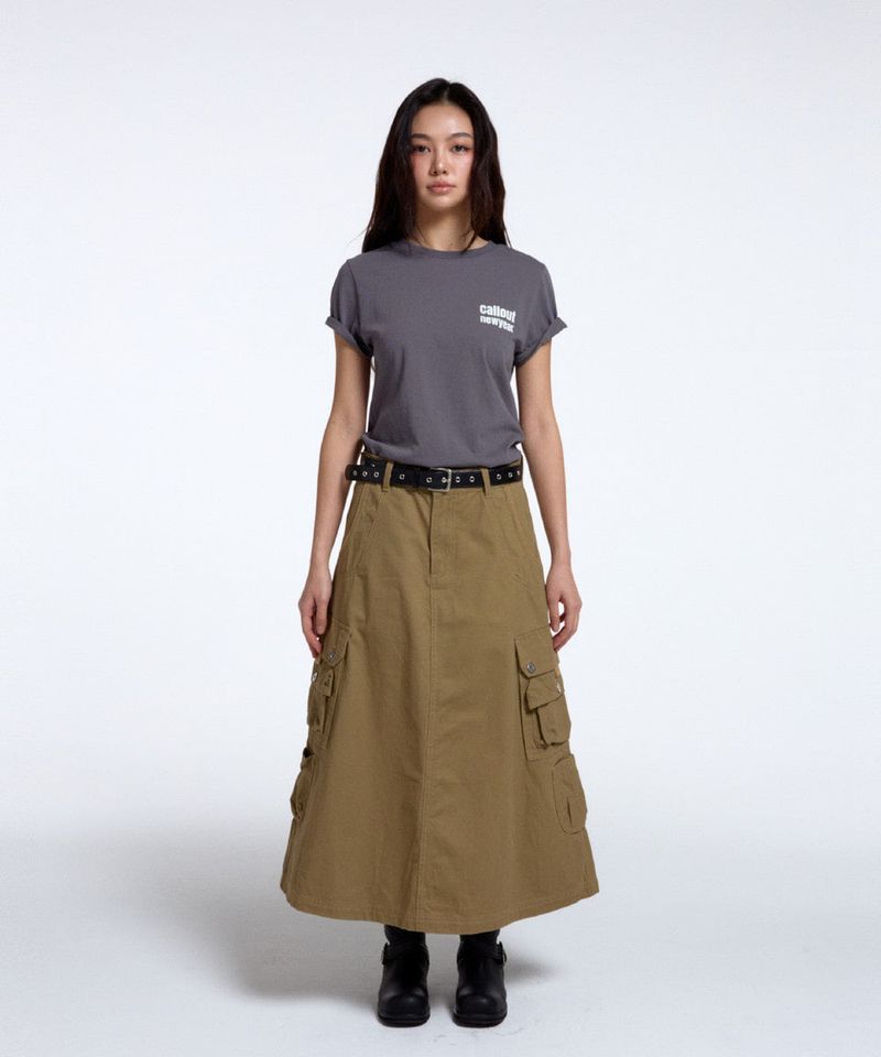 CALLOUT STANDARD TEE/ CHARCOAL