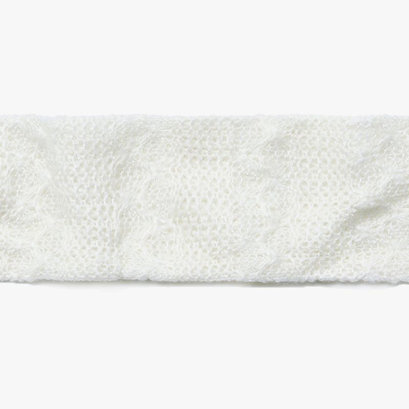 Mini Lace White Scarf