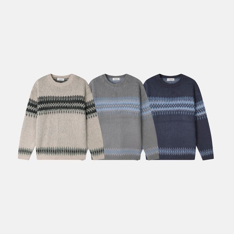 Brin Cropped Nordic Cardigan