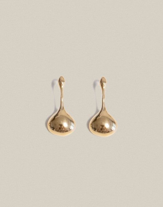 partez（パルテ）の「Mirror Earrings short Gold（Accessories）」