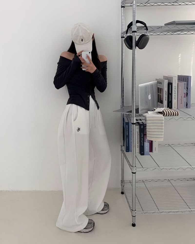 [BELLIDE MADE] Side Folding Wide Training Pants