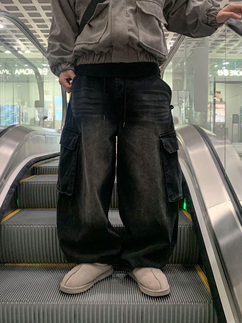 Dement Balloon Cargo Denim