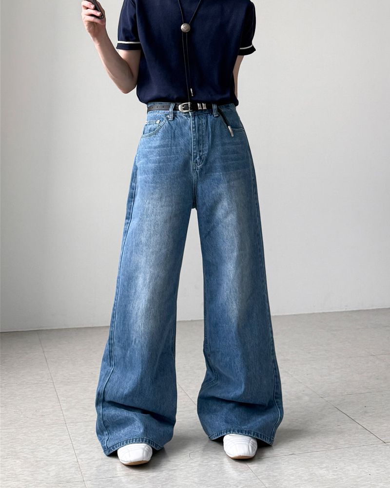 Nua Flare Wide Denim