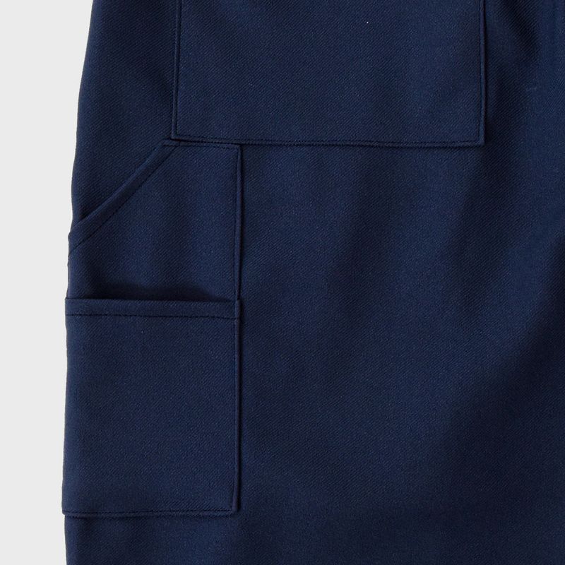 NUMBER EIGHT WIDE CARGO PANTS (NAVY)