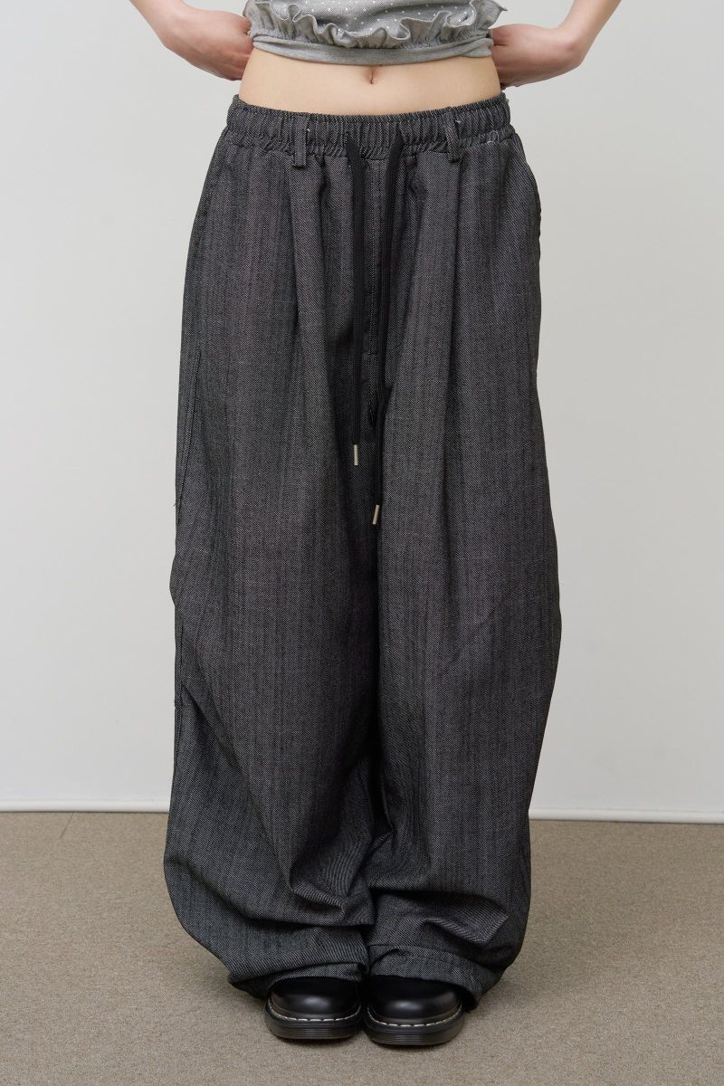 Suki Linen Banding Pants