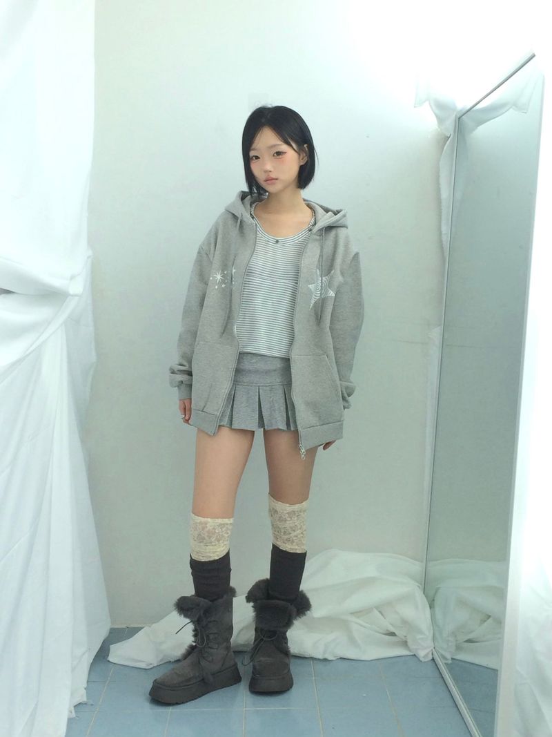 Swalstar Two-Way Hooded Zip-Up