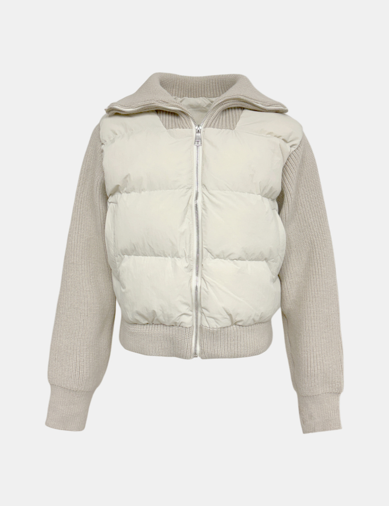 Bagel Knit Padded Jumper