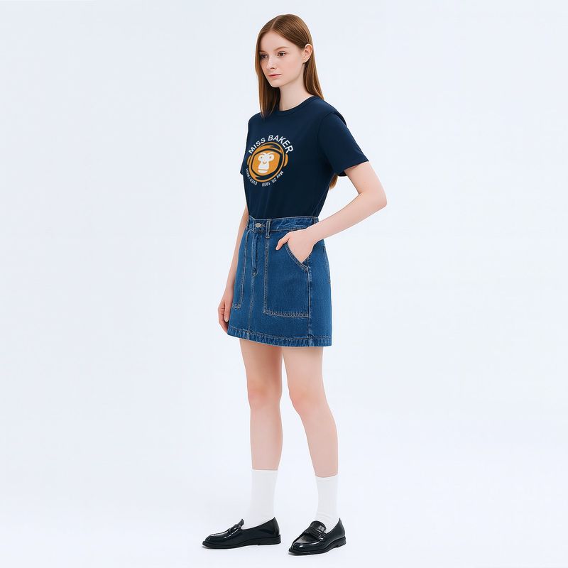 スペースベイカーTシャツ ネイビー