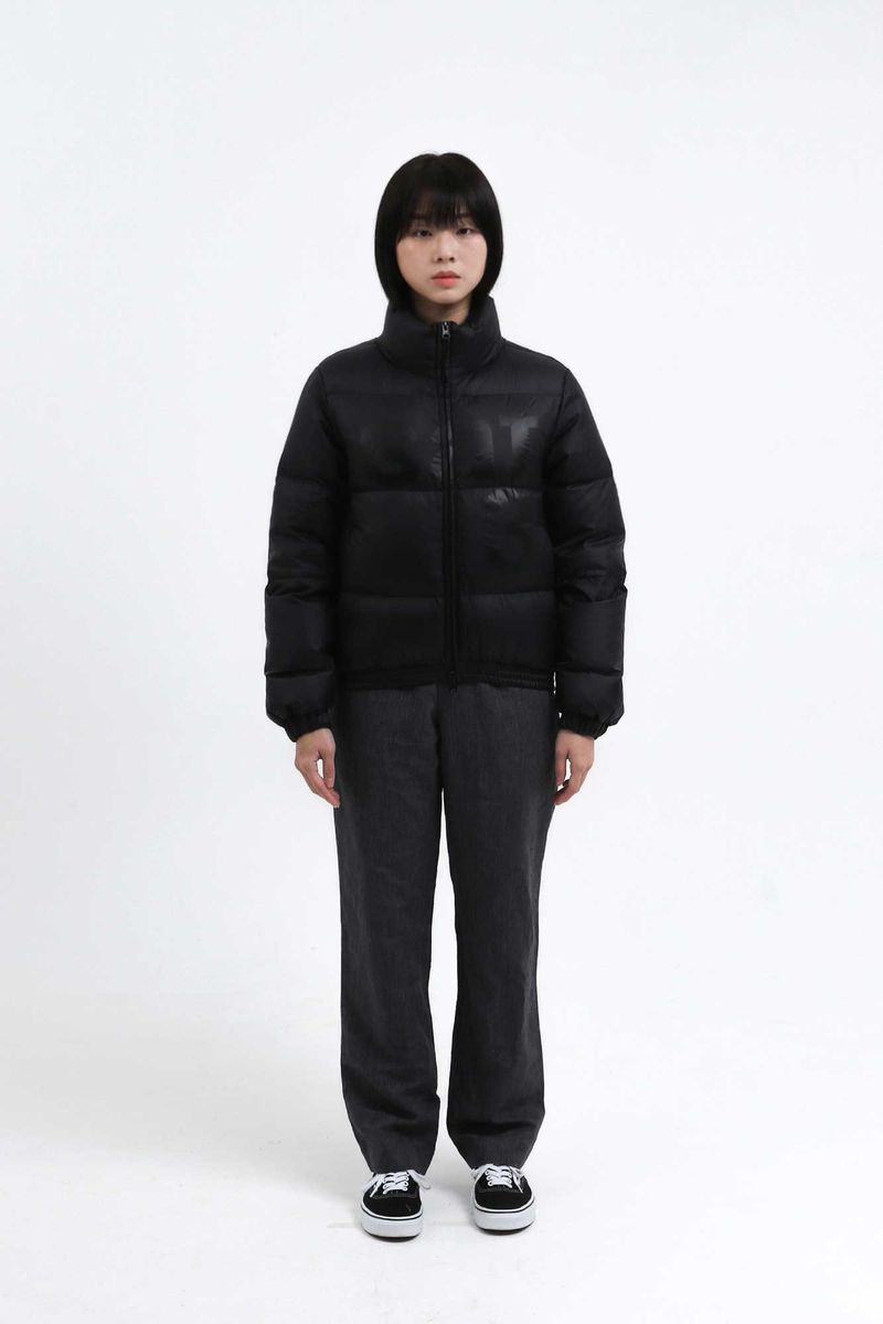 1/2 BASIC SAFARI DOWN JACKET (BLACK)
