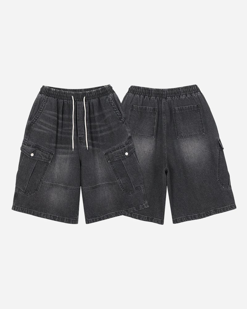 Stone Bermuda Denim Pants