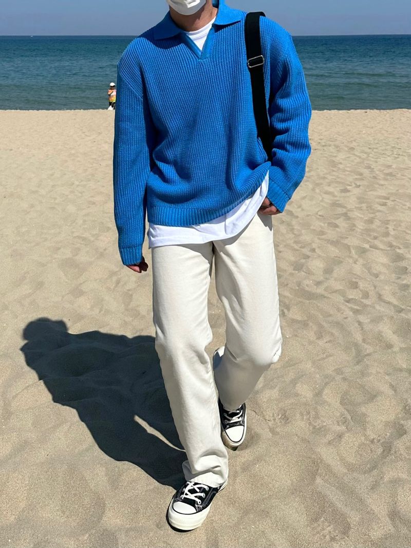BLEND OPEN KARA KNIT(7COLOR)