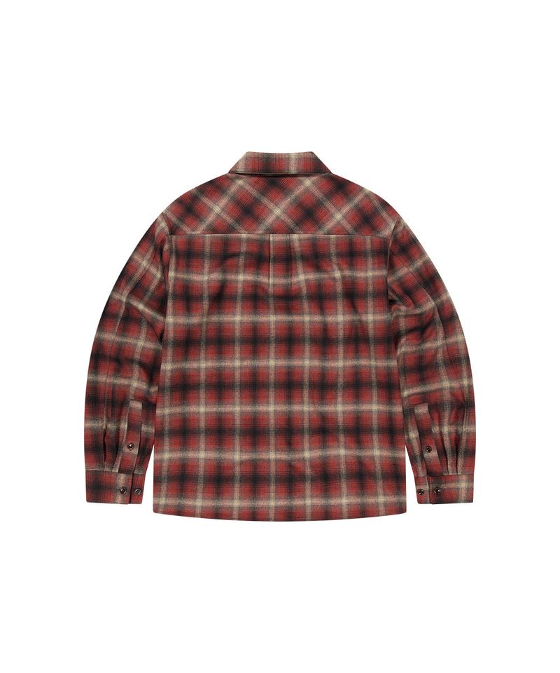 FLANNEL CHECK SHIRT_RED