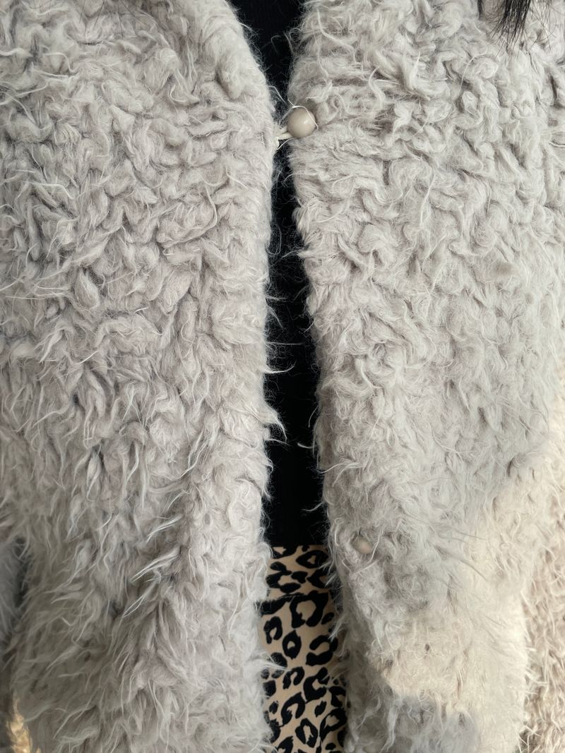 Floofy fur cardigan 
