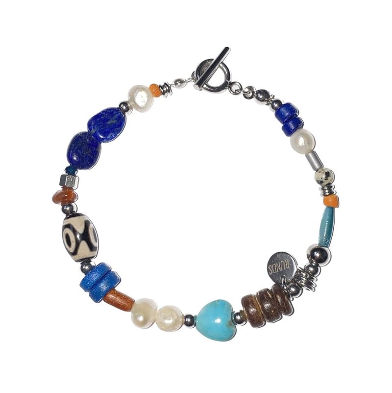 RUNDS(ランド)の「multi gemstone bracelet 01(Accessories)」