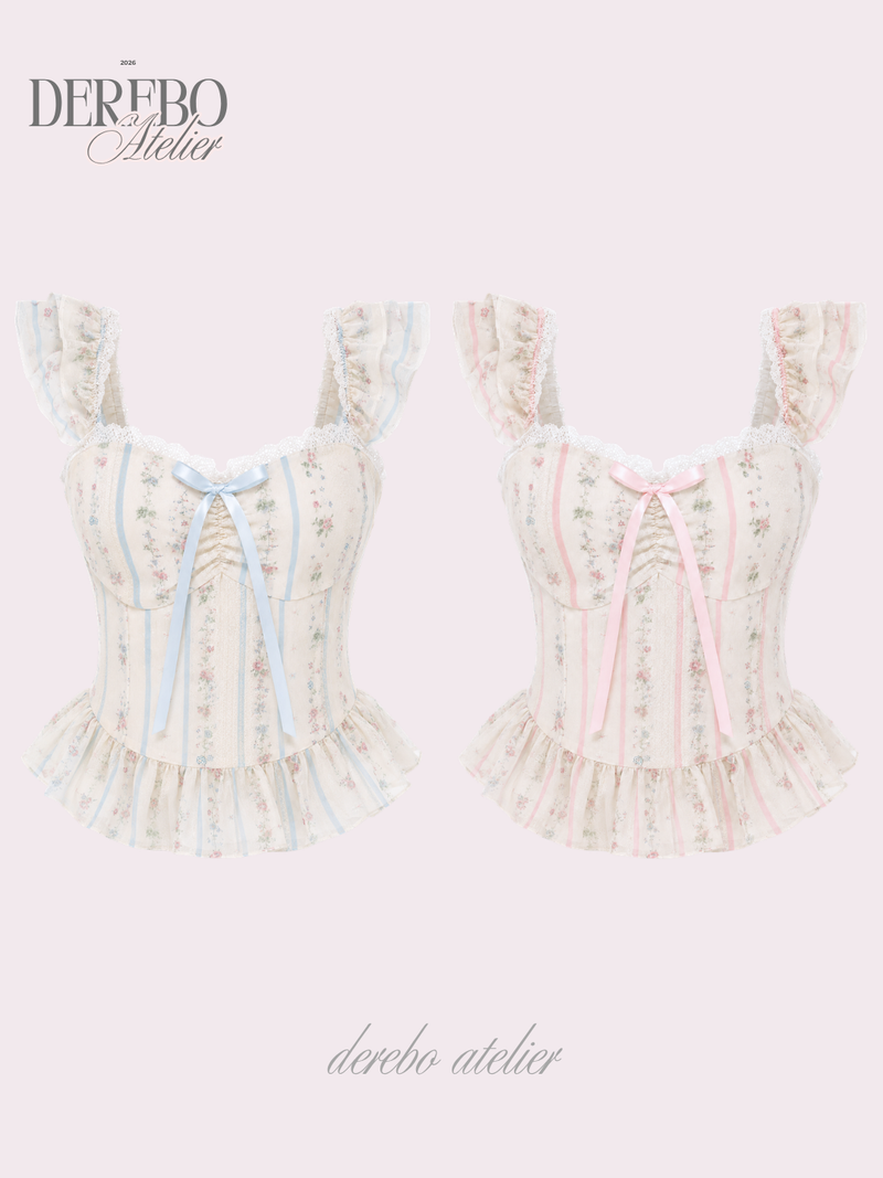 bella frill sleeveless blouse