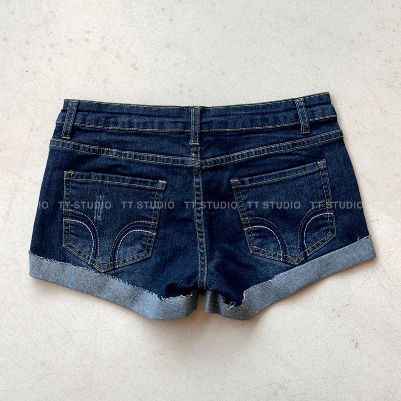 Vintage mini short denim-PT