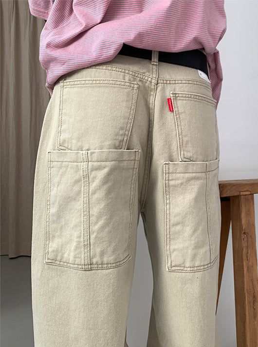 CUSTOM WIDE PANTS (3C)