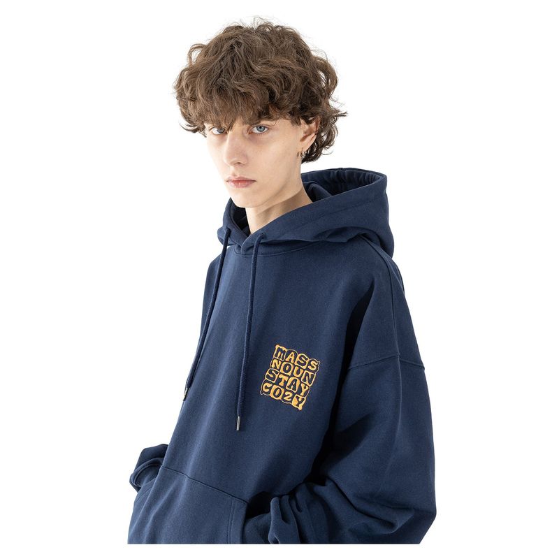 CUSHION LOGO HOODIE MSHHD001-NV