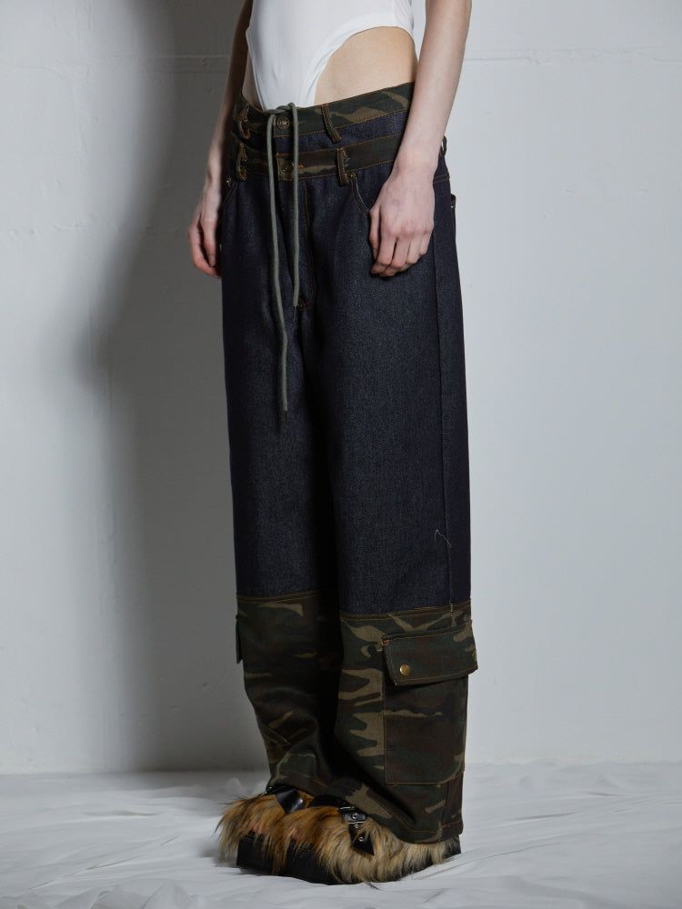 DOUBLE CAMO DENIM