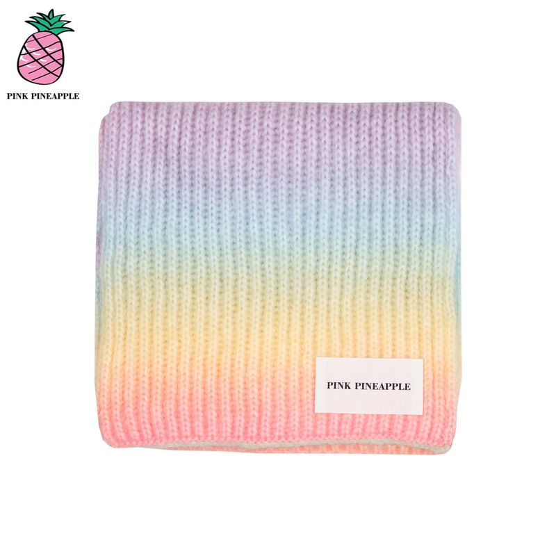 TIEDYEING KNIT MUFFLER
