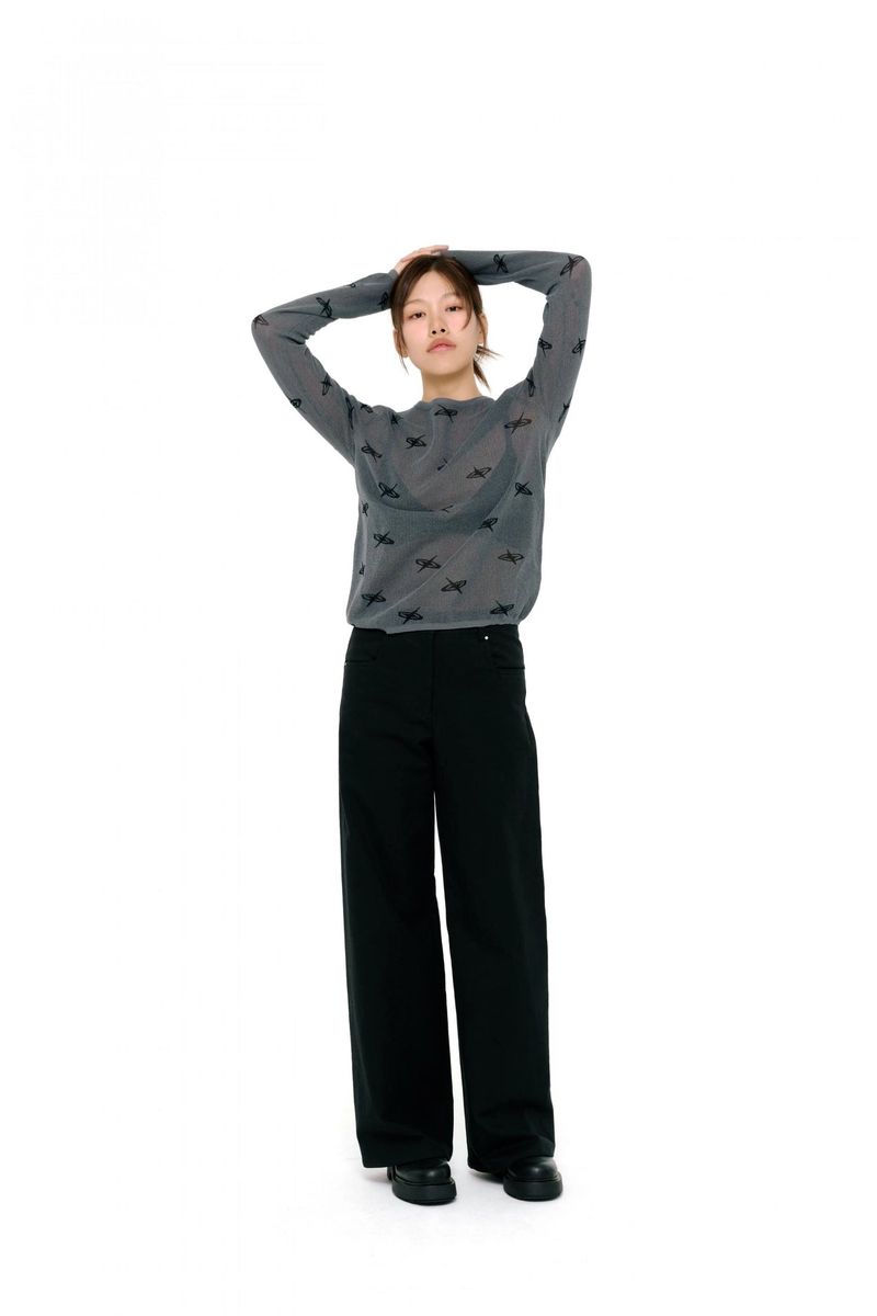 HIGH WAIST LONG PANTS