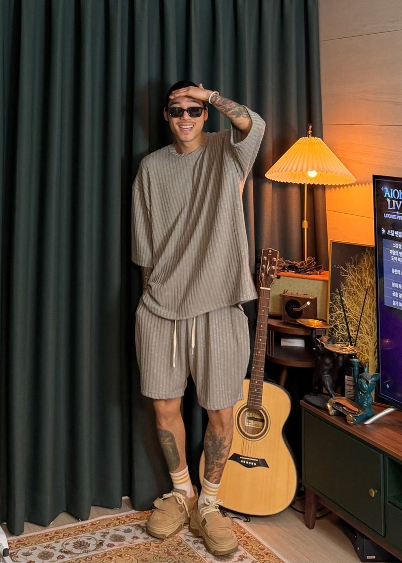 Houston Knit Shorts 4COLOR