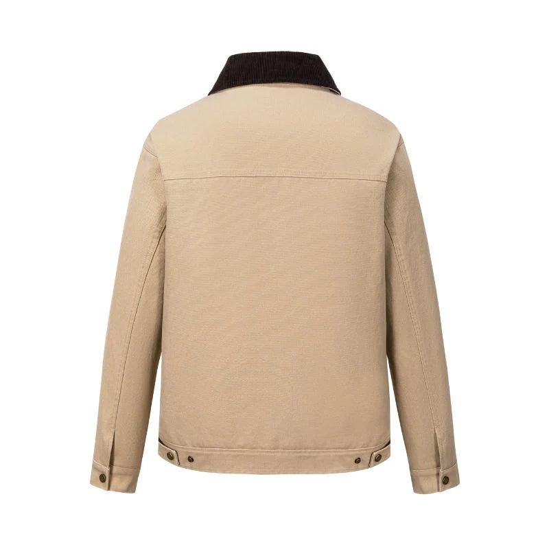 13DE MARZO Tailor Bear Hanger Cargo Jacket Khaki