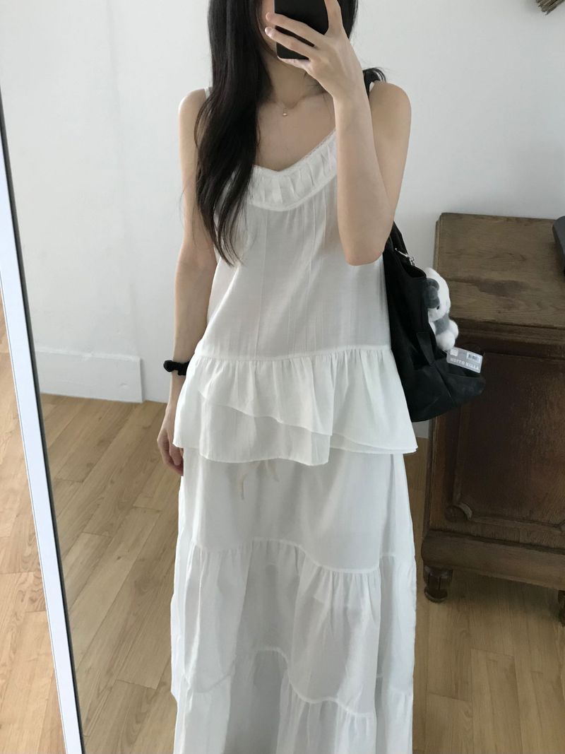 Reese lace sleeveless (4 colors)
