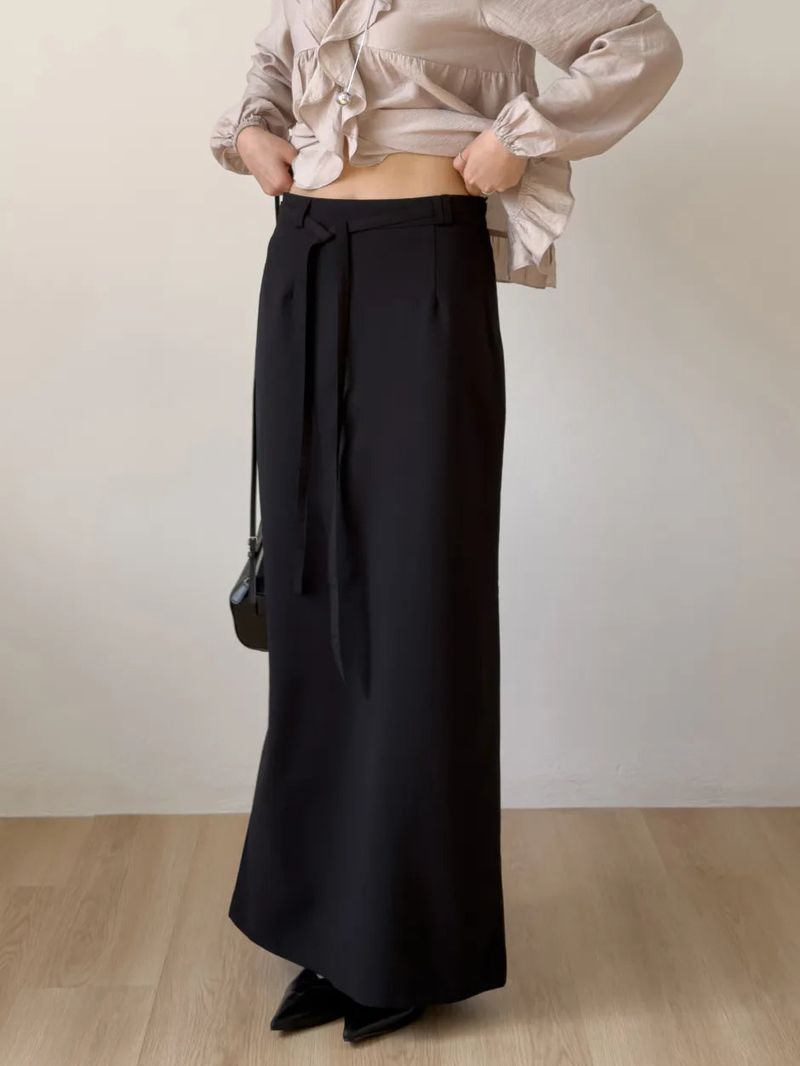 Dawson Low H-Line Long Skirt