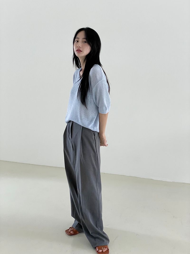 Gracie pintuck basic slacks