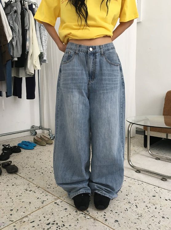 BAON（バオン）の「Hare Summer Wide Denim Pants（Pants）」