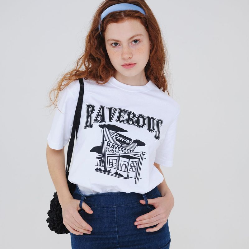 Service Station T-Shirt White