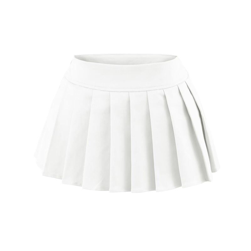 Canon Pleated Mini Skirt