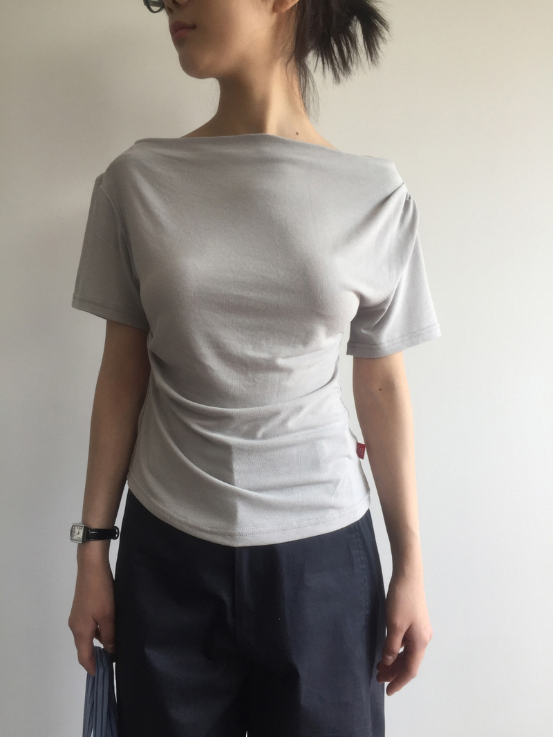 YWD SHIRRING T-SHIRTS (3color)
